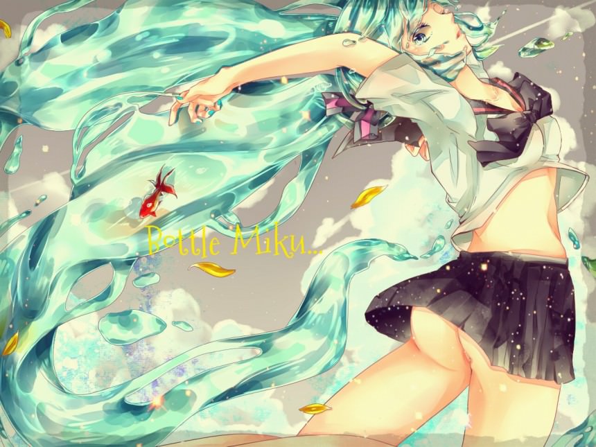      ,     , bottle Miku